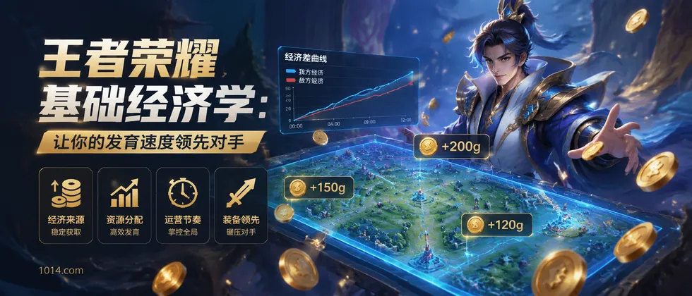 王者荣耀基础经济学：让你的发育速度领先对手